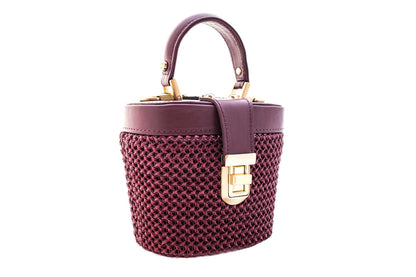 Bolsa Olga Micro Bordô