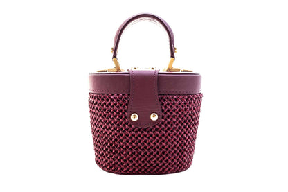 Bolsa Olga Micro Bordô