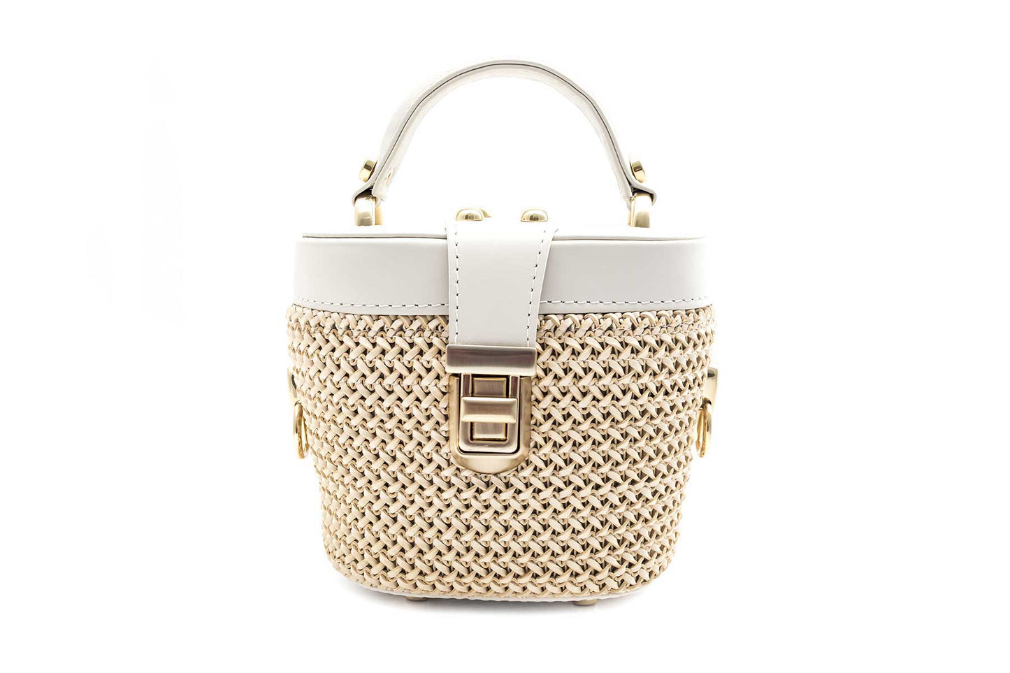 Bolsa Olga Micro Off-White c/ Creme