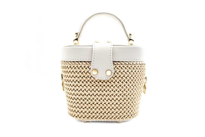 Bolsa Olga Micro Off-White c/ Creme