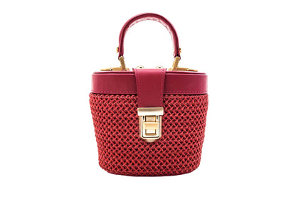 Bolsa Olga Micro Vermelha