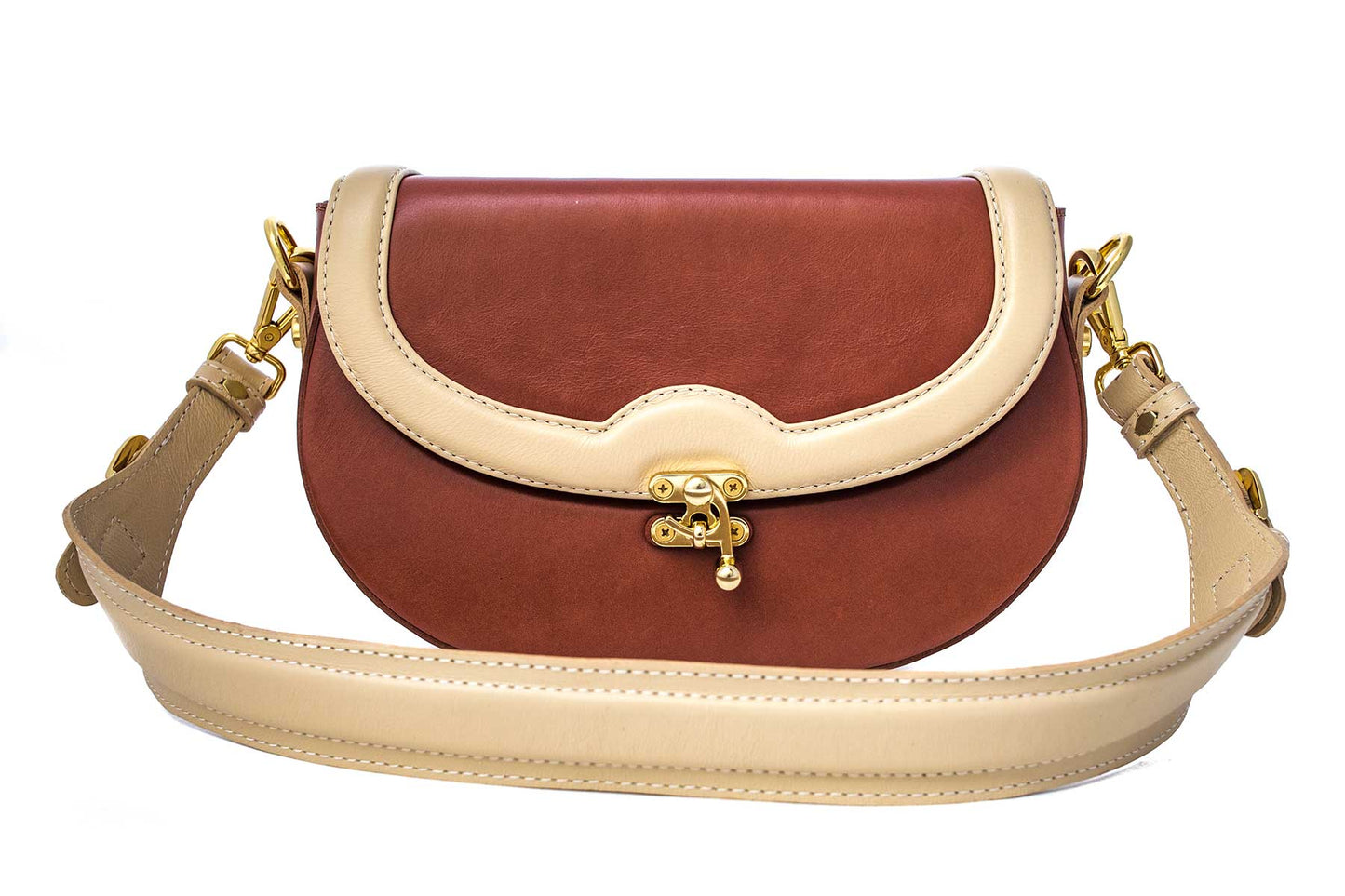 Bolsa Silvia Canela c/ Creme
