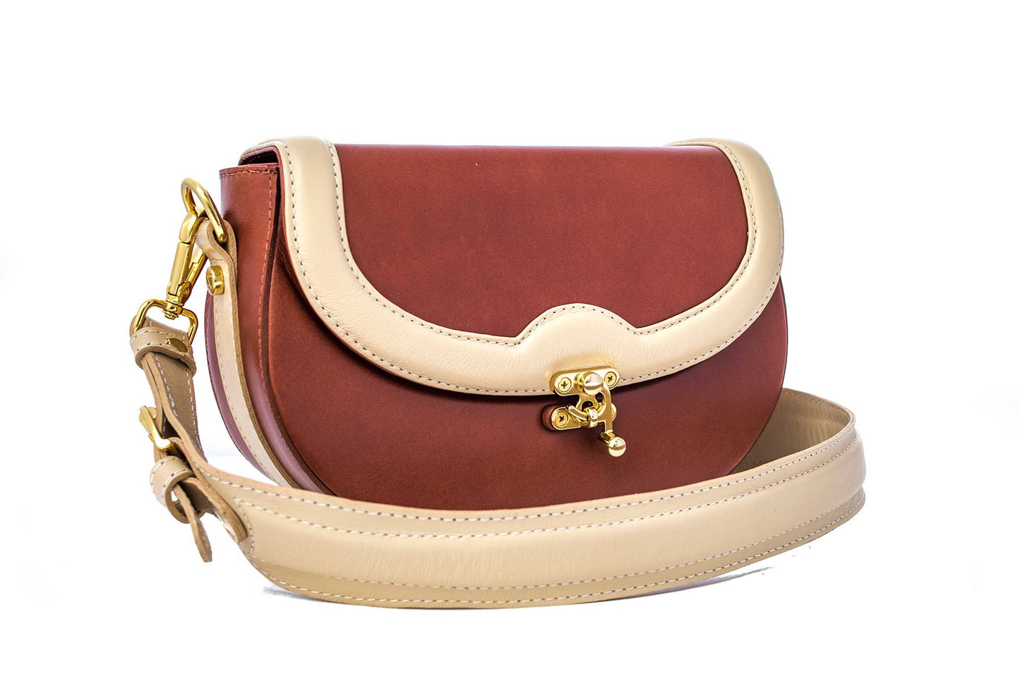 Bolsa Silvia Canela c/ Creme