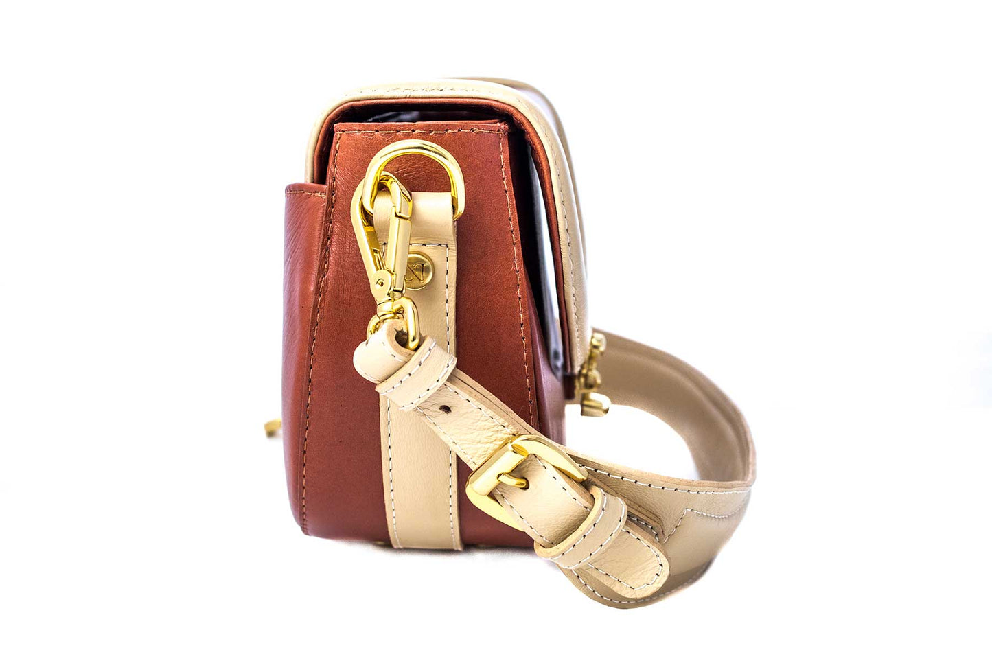 Bolsa Silvia Canela c/ Creme