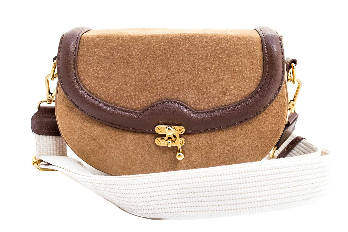 Bolsa Silvia Camurça Caramelo