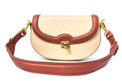 Bolsa Silvia Creme c/ Canela