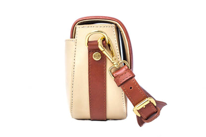 Bolsa Silvia Creme c/ Canela