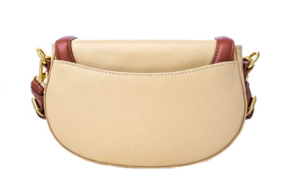 Bolsa Silvia Creme c/ Canela