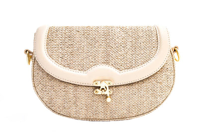 Bolsa Silvia Palha c/ Creme