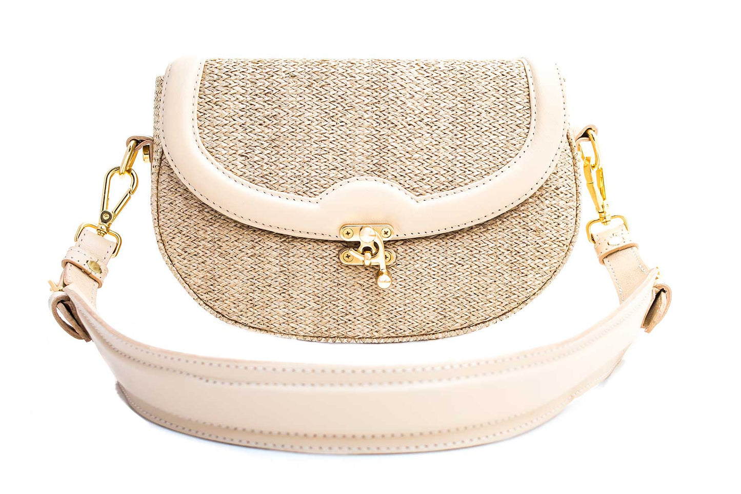 Bolsa Silvia Palha c/ Creme