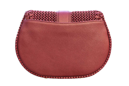 Bolsa Tarsila Mini Camurça Bordô