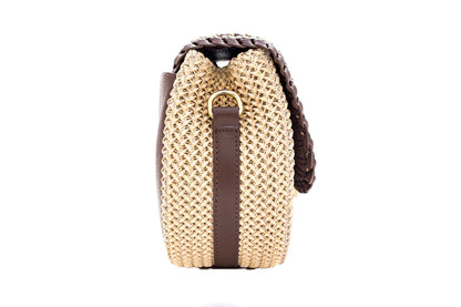 Bolsa Tarsila Mini Camurça Caramelo