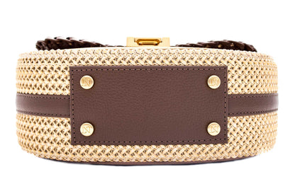 Bolsa Tarsila Mini Camurça Caramelo