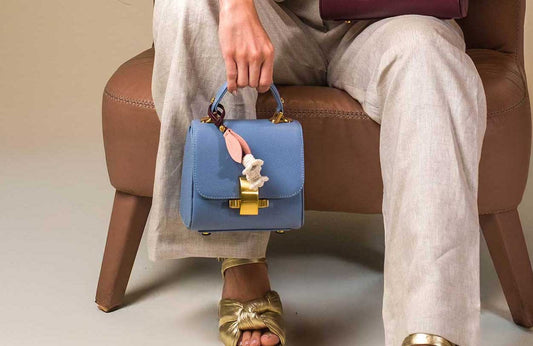 Bolsa Laura Mini Azul Bebê