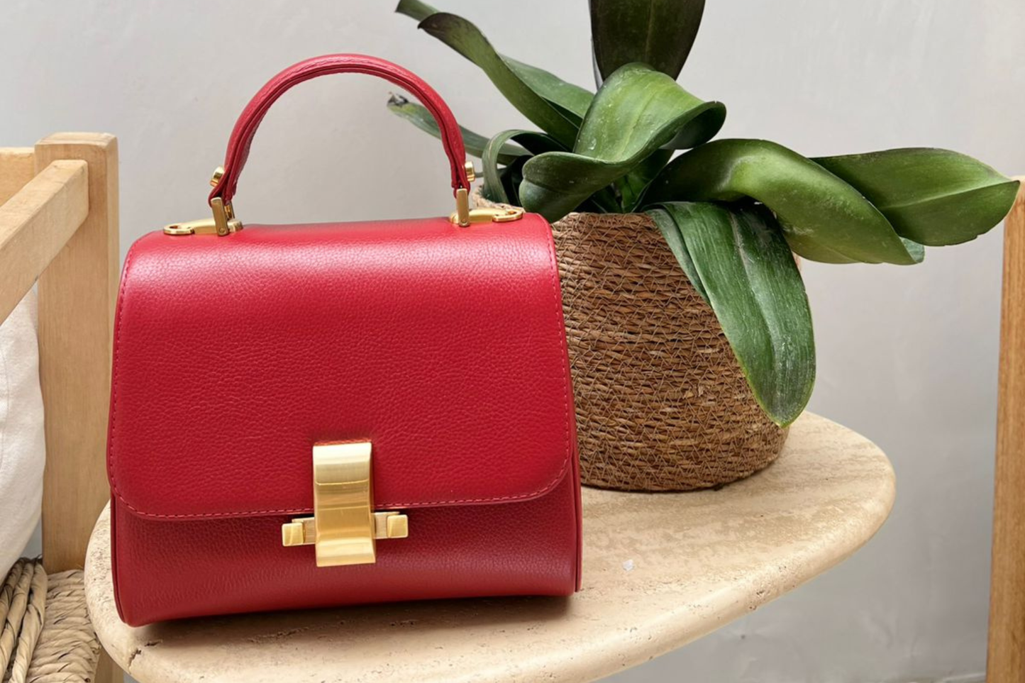 Bolsa Laura Vermelha