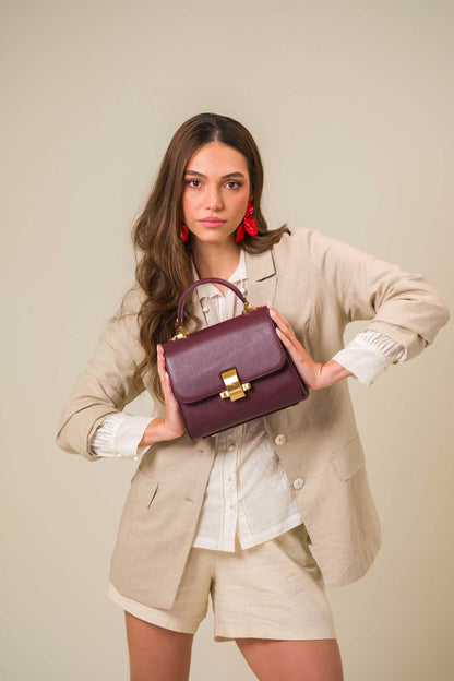 Bolsa Laura Berinjela
