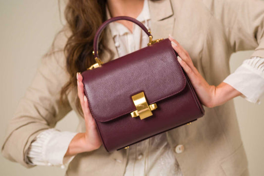 Bolsa Laura Berinjela