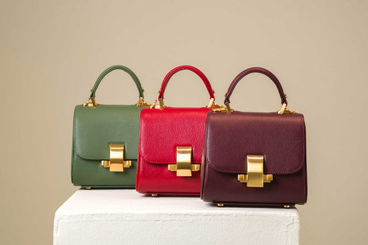 Bolsa Laura Mini Berinjela