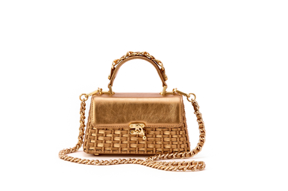 Bolsa Lu Rajão Bronze