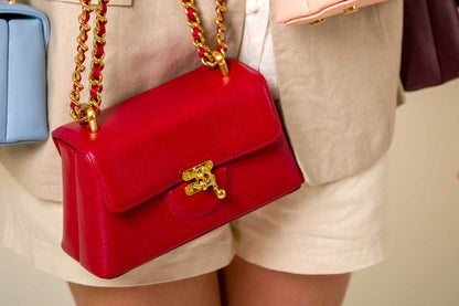 Bolsa Luciana Micro Vermelha