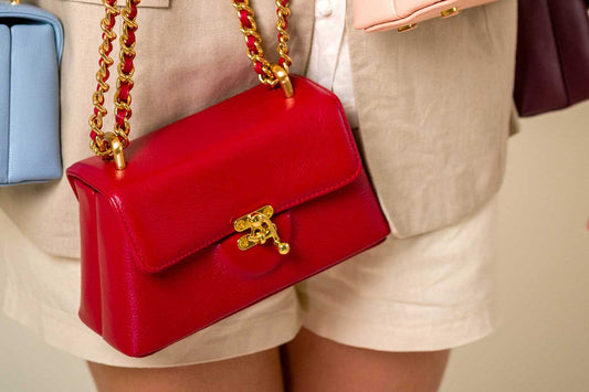 Bolsa Luciana Micro Vermelha