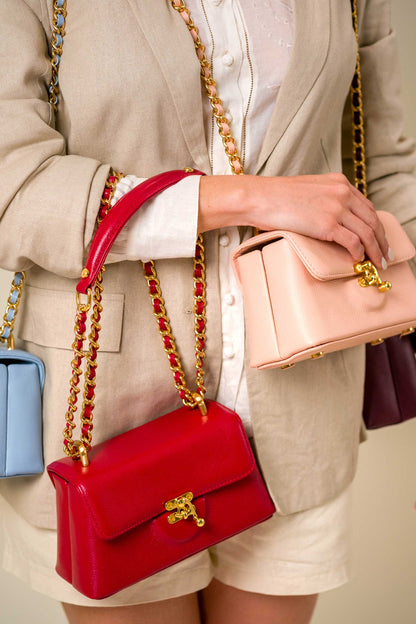 Bolsa Luciana Micro Vermelha