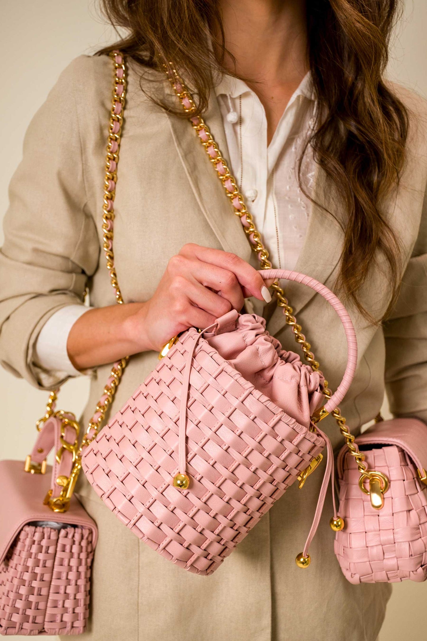 Bolsa Lucila Rosa Bebê