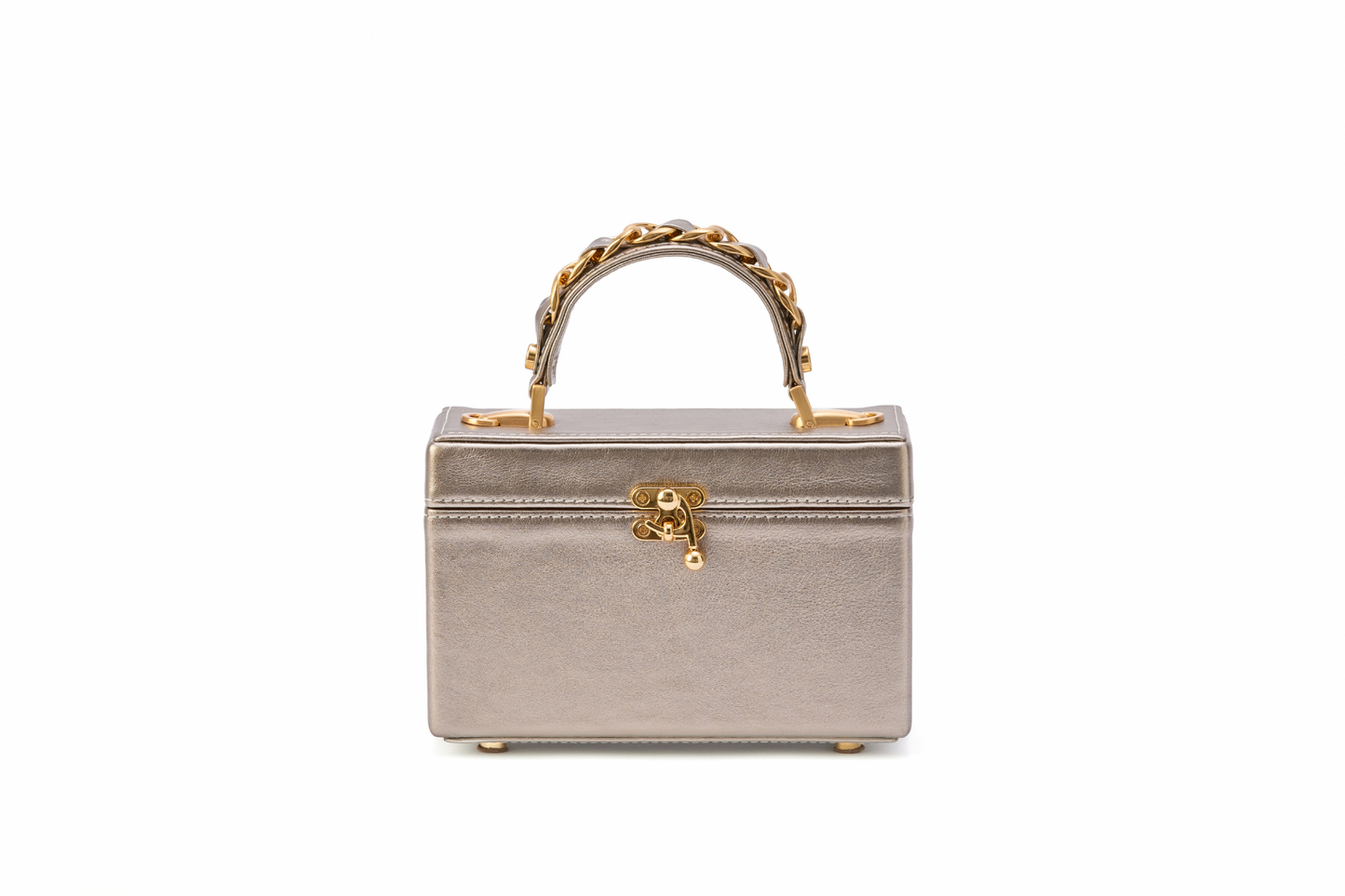 Bolsa Margot Prata Envelhecida