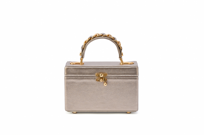 Bolsa Margot Prata Envelhecida