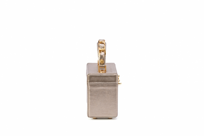 Bolsa Margot Prata Envelhecida
