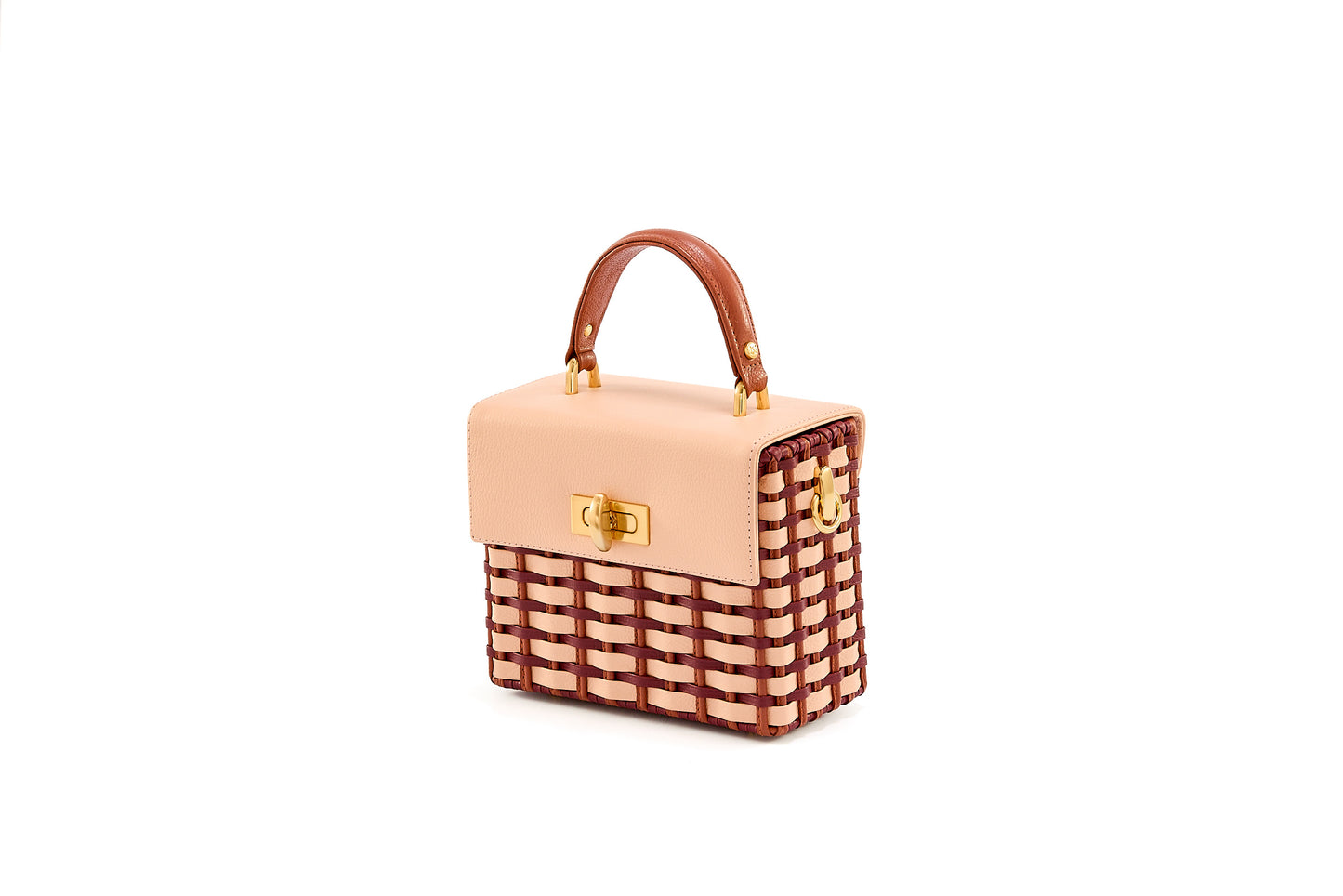 Bolsa Luísa Salmão Com Canela