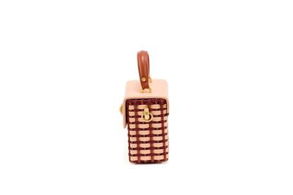 Bolsa Luísa Salmão Com Canela