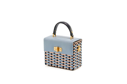 Bolsa Luísa Mix De Azul