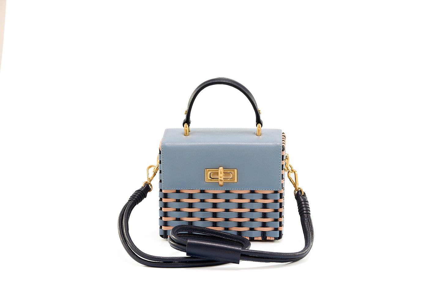 Bolsa Luísa Mix De Azul