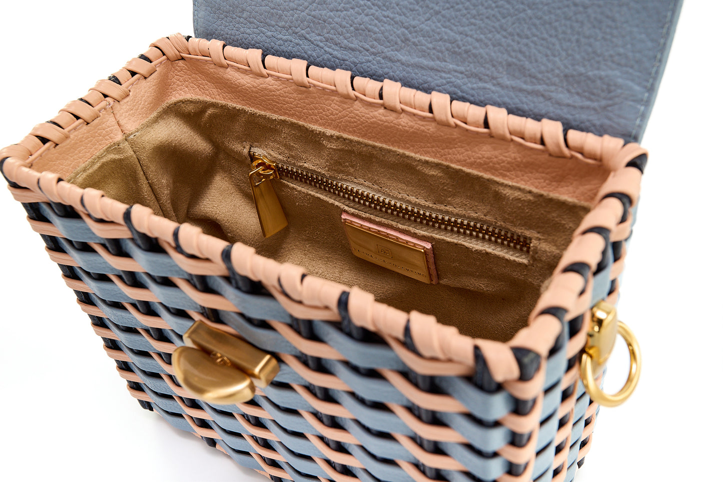 Bolsa Luísa Mix De Azul