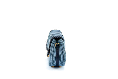 Bolsa Tarsila Mini Azul bebê c/ Marinho