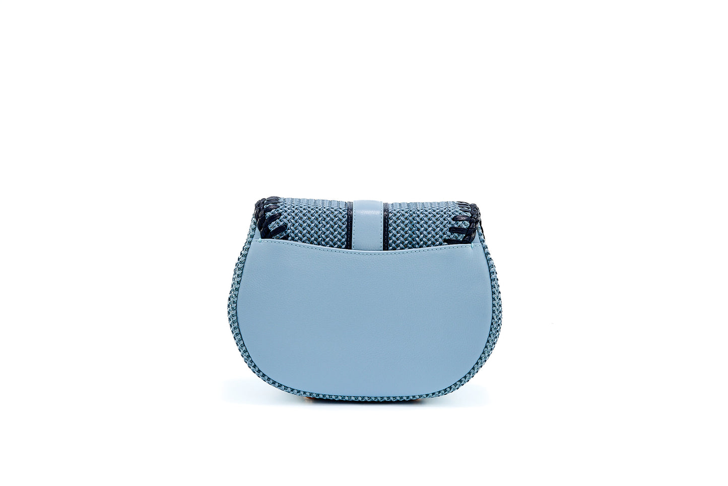Bolsa Tarsila Mini Azul bebê c/ Marinho