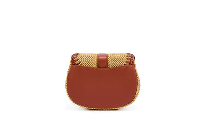 Bolsa Tarsila Mini Creme c/ Canela