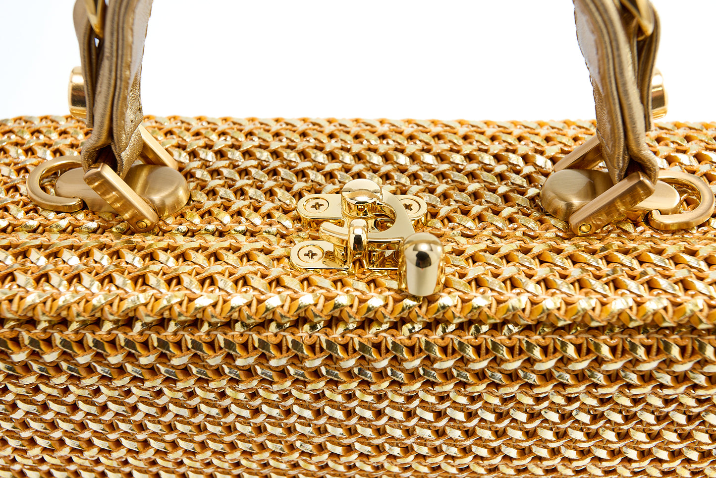 Bolsa Lina Dourada