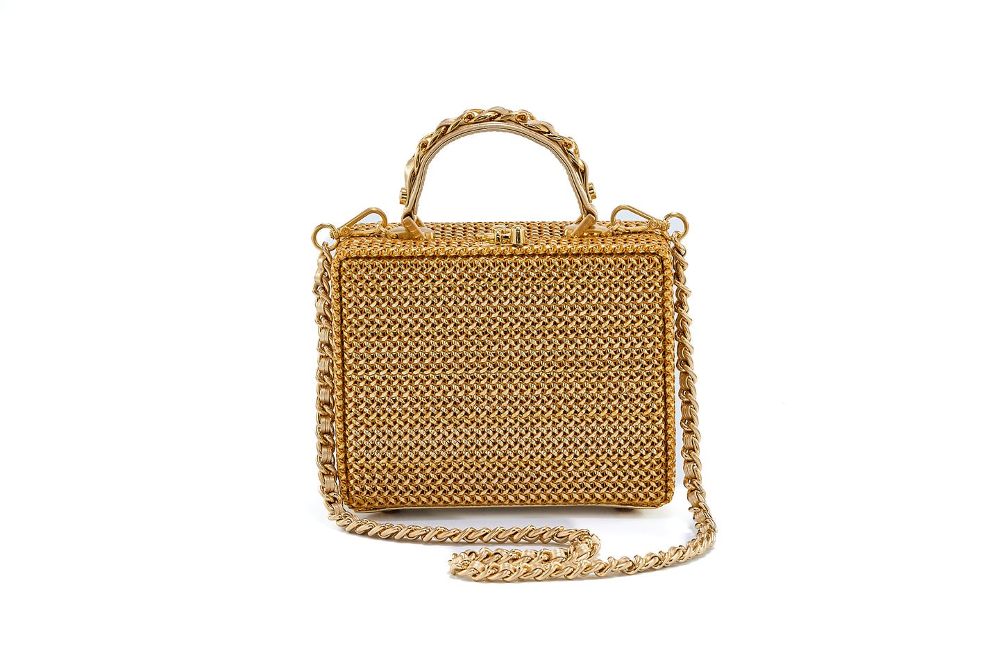 Bolsa Lina Dourada