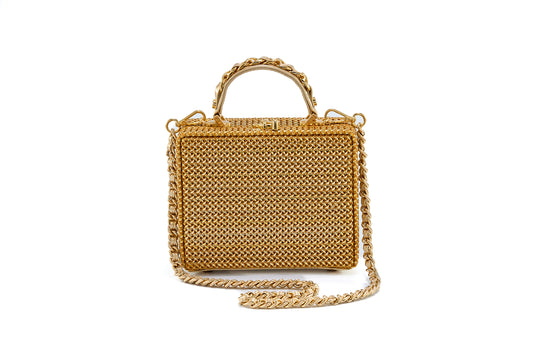 Bolsa Lina Dourada