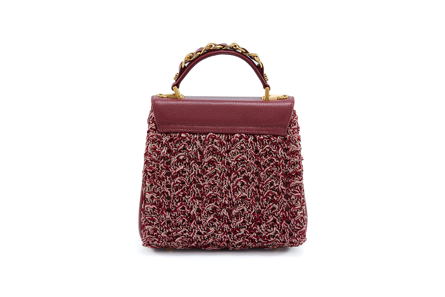 Bolsa Fabiana Entretempos Bordô