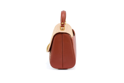Bolsa Laura Ráfia Natural Entretempos
