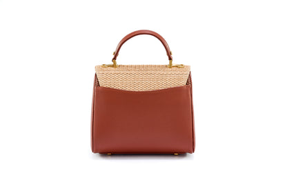 Bolsa Laura Ráfia Natural Entretempos