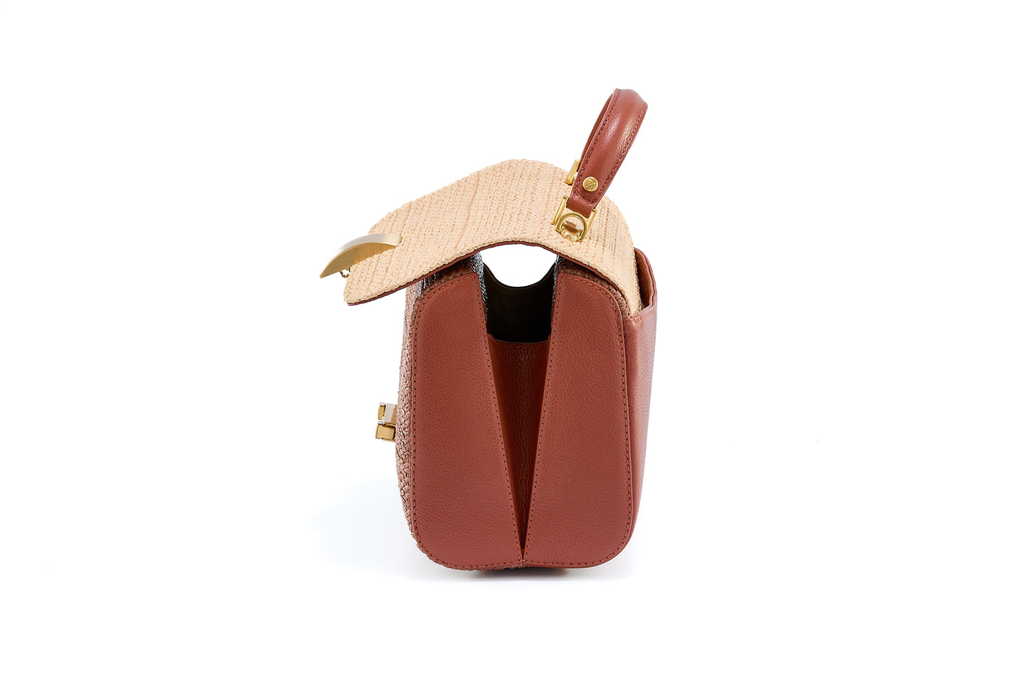 Bolsa Laura Ráfia Natural Entretempos