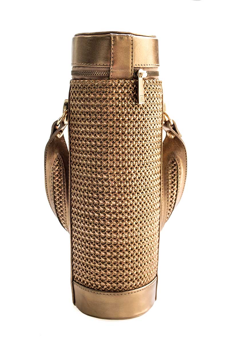 Porta Vinho Bronze