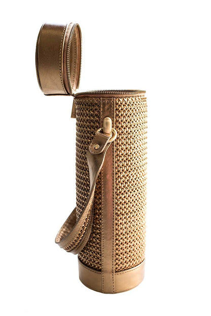 Porta Vinho Bronze