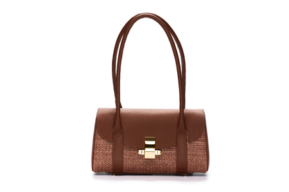 Bolsa Celine Ráfia Natural Tamarindo