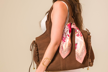 Bolsa Lorena Camurça café