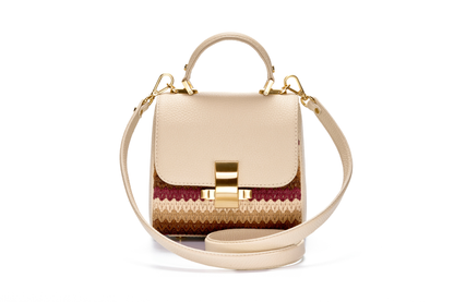 Bolsa Laura Mini Prelúdio Baunilha